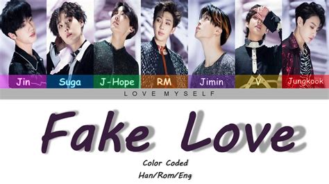 bts fake love color code.